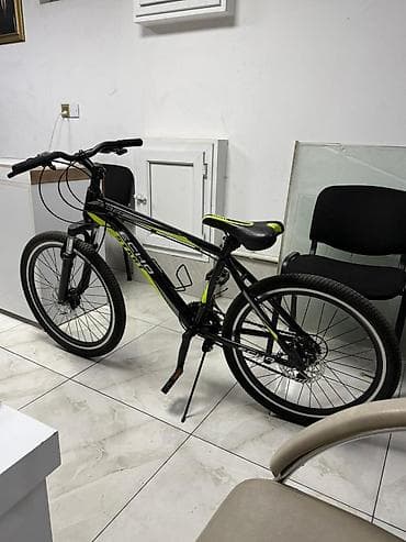 bmx velo: Velosiped – Echo Start (qara/neon sarı) - Çərçivə: yüngül alaşımlı — 1