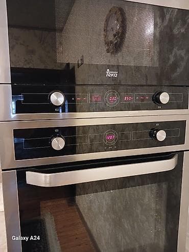 ev peci: Mikrodalğalı soba Teka, Quraşdırılan, Konveksiya ilə, rəng - Gümüşü — 5