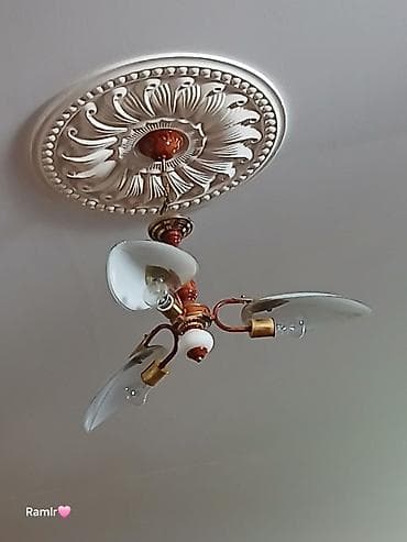 velosiped sekilleri: Çılçıraq, 3 lampa, Metal — 1