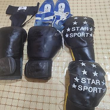 Boks avadanlıqları dəsti - 2 cüt boks əlcəyi: - Venum markası