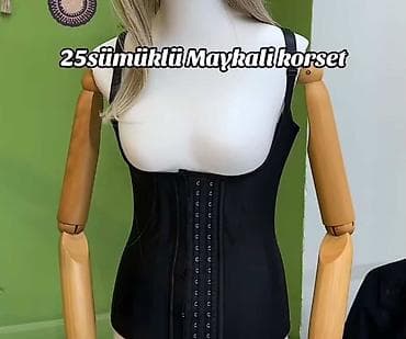 sac bandı: 25 sümükli maykalı korset - Model: mayka tipli bel formalaşdırıcı — 1
