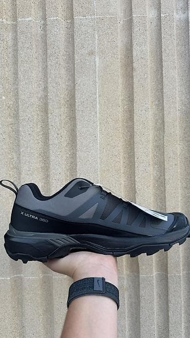 Salomon X Ultra 360 trekkinq/dağ yürüşü krossovkası - Rəng: tünd — 6
