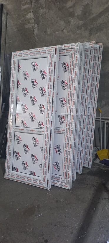 qapı setkaları: Yeni Plastik qapı 80x200 sm Zamok və çərçivə ilə, Ödənişli quraşdırma, Ödənişli çatdırılma — 8