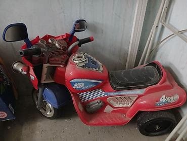 tap.az oyuncaqlar: Uşaq üçün elektrikli üçtəkərli motosiklet - Rəng: qırmızı-mavi - — 8