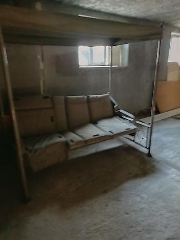 kunc mebel: Divan-yelləncək, Zontikli, Metal — 6