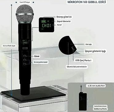 telefon ev: Yeni Simsiz (Bluetooth) Mikrofon Ünvandan götürmə — 6