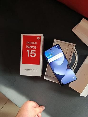 iphoen 12: Redmi Note, 256 GB, rəng - Qara, Sənədlərlə — 1