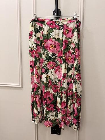 Midi Ətək, H&M, Viskoza