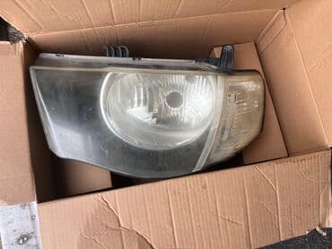 мицубиси лансер 9 запчасти: Komplekt, Yaxın və uzaq vuran işıqlar Mitsubishi, 2008 il, Orijinal, Rusiya, İşlənmiş — 1