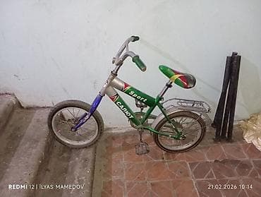 Электровелосипеды: Двухколесные Детский велосипед 16", скоростей: 1 — 2