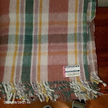 вязаный плед: BATI YÜN “Scotch Yün Battaniye” – Battal Boy.2/2.5. - Material: Yün — 2