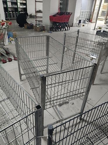 Оборудование для мойки: Mağaza/supermarket üçün metal promo səbətlər - Material: möhkəm metal — 3