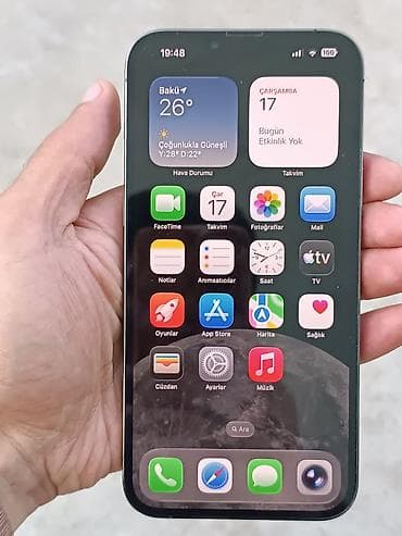 IPhone 13 Pro Max, 256 GB, Yaşıl, Zəmanət, Face ID — 8