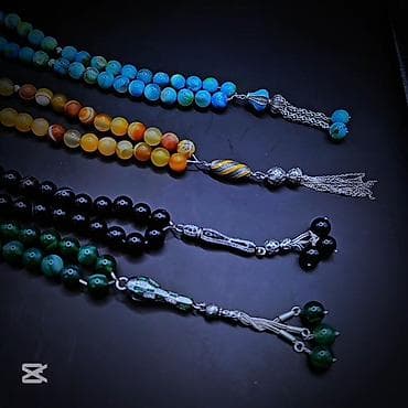 ereb qizili qrami: Sizə təkrarolunmaz və tamamilə əl işi olan möhtəşəm təsbeh lər — 3