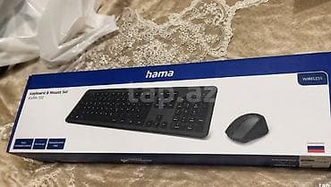 midi klavyatura: Salam bluetooth klavyatura ve mouse satilir.Yeni bagli qutuda qiymet — 1