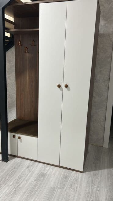 dəhliz dolablari: Açılan, 2 qapılı Düz dolab, Dəhliz dolabı — 2