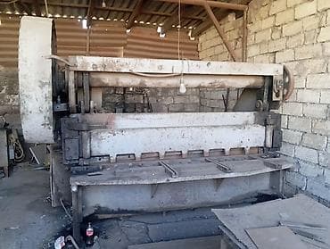Оборудование для магазинов: Ağır sənaye üçün mexaniki gilotin qayçı və radial qazma dəzgahı — 3