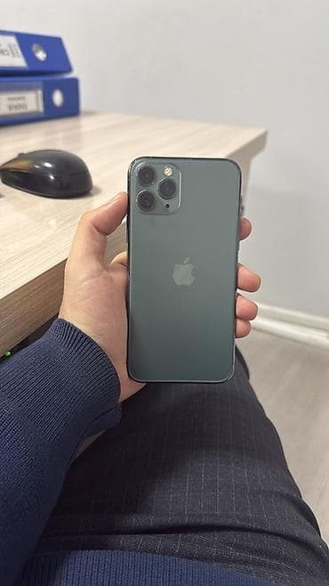 iphona 6 plus: IPhone 11 Pro, 256 GB, Matte Midnight Green, Face ID — 2
