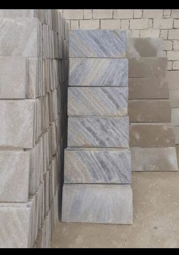 mermer pilleken: Qumdaşı fasad plitələri - Material: təbii qumdaşı - İstifadə — 10
