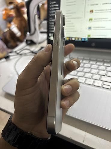 mac pro: IPhone 15 Pro Max, 256 GB, Natural Titanium, Simsiz şarj, Face ID — 9