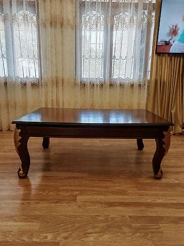 Düz masa, Açılmayan, Təkərsiz, Taxta — 3