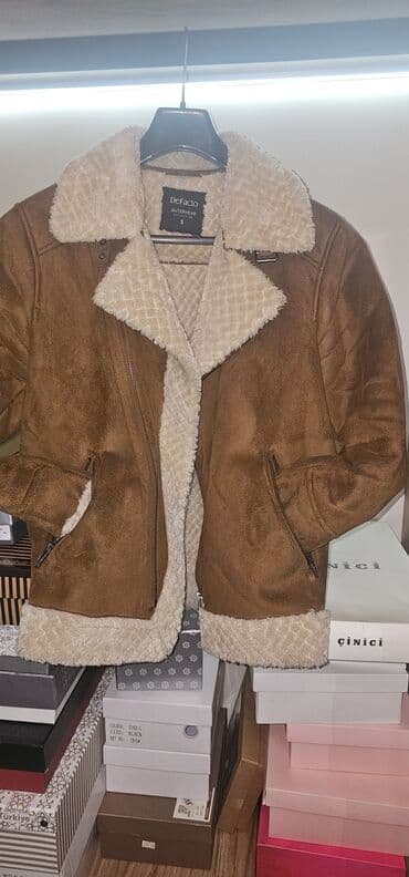 шуба из овчины азербайджанская: Dublyonka, Defacto, S — 4