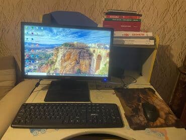 kamputer ucuz: Masaüstü kompüter "HP" İdeal vəziyyətdədir. Windows 10 əməliyyat — 7