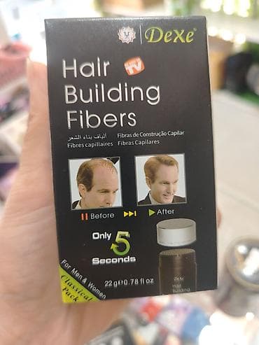 enzo keratin: Dexe Hair Building Fibers – saç seyrəkliklərini tez və təbii şəkildə — 2