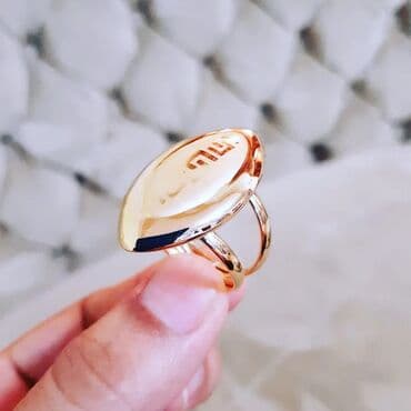 qaş sabitləyici: Toy, Üzük, Versace, Sarı qızıl, 750 Əyar, Qaşsız — 2