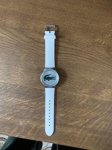 lacoste saat: İşlənmiş, Qol saatı, Lacoste, rəng - Ağ — 1