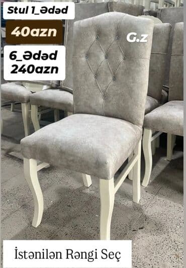yığılan stul: *Stul 1_Ədəd 40AZN* *✔️6 Ədəd 240Azn* *📍İstənilən rəng seçimi — 4