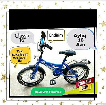 Velosiped kreditle velosibet velosibed tək şəxsiyyət vəsiqəsi