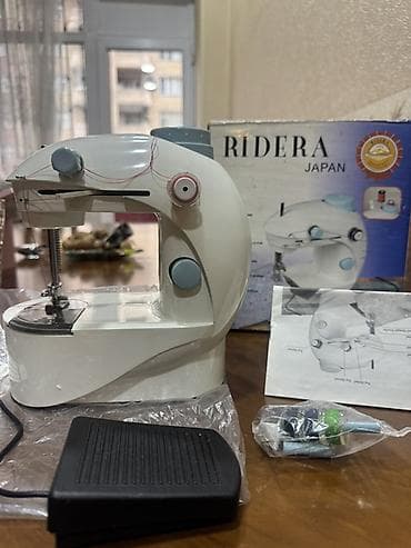 mini xolodilnik: RIDERA (Japan) mini tikiş maşını Xüsusiyyətlər: - Kompakt stolüstü — 2