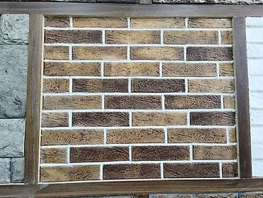 can eti: Klinker üslublu dekorativ divar panelləri - Material: yüngül — 1