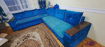 parca: Künc divan, Açılmayan, Bazasız, Vеlur parça, Çatdırılma yoxdur — 1