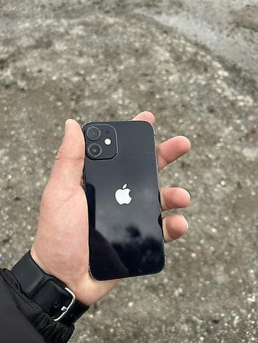 manitor ekran: IPhone 12 mini, Qara — 1