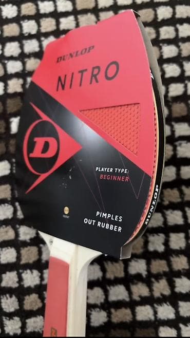 Ракетки: Dunlop NITRO stolüstü tennis raketi - Oyunçu tipi: Beginner — 2