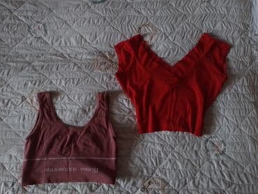 женские кофты из мериноса: 2 ədəd qadın üst geyimi dəsti 2 si bir yerde 5 AZN - Qırmızı top — 1