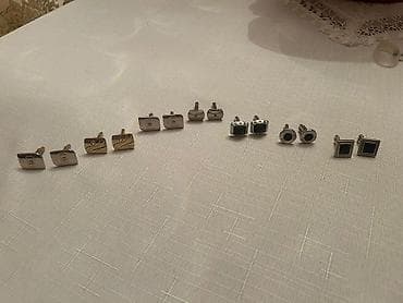 Бижутерия: Kişi aksesuarları dəsti – manjet düymələri, qalstuk sancaqları və — 2