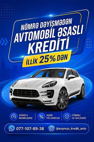 Nömrə dəyişmədən avtomobil əsaslı kredit - İllik faiz dərəcəsi