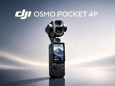 DJI Osmo Pocket 4P – cib ölçülü, 3 oxlu stabilizatora sahib əl — 1