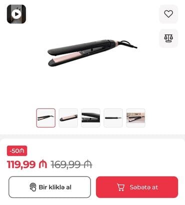 philips lumea: Philips saç ütüsü. ( Yeni kimidi ) Təzəlikcə 119 manata alınıb. 69 — 1