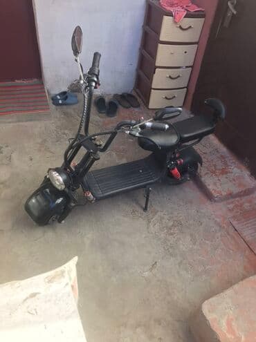moped qiymətləri: Elektrik skuter – geniş ayaq platformalı, oturacaqlı model - Rəng — 1
