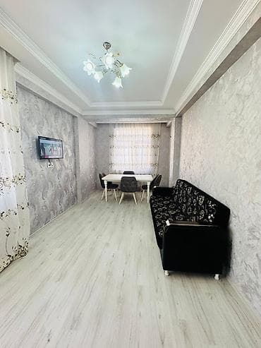 Mətbəx mebeli və texnika dəsti - Künc yerləşimli krem rəngli üst və — 3