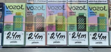 elektron qəlyan topdan satış: Vozol rave 40k 33manat Vozol star 26K 29Manat Vazol 10K 24Manat — 5