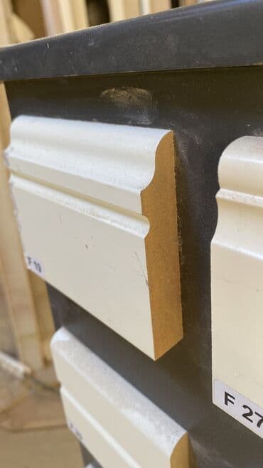 Рейки, доски: Mdf plintuslar sex istehsali — 4