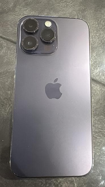 IPhone 14 Pro Max, 256 GB, Deep Purple, Face ID, Simsiz şarj, Barmaq izi