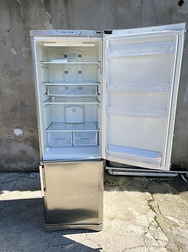delfin: Yeni 2 qapılı Indesit Soyuducu Satılır, rəng - Bej, Dispenserli — 5