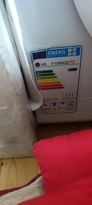 iphone 11 elde: LG F10B8QDT2 paltaryuyan maşın - Ön yükləməli, 7 kq tutum - Inverter — 3