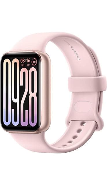 Видеоигры и приставки: Смарт часы, Xiaomi, Водонепроницаемый, цвет - Розовый — 1